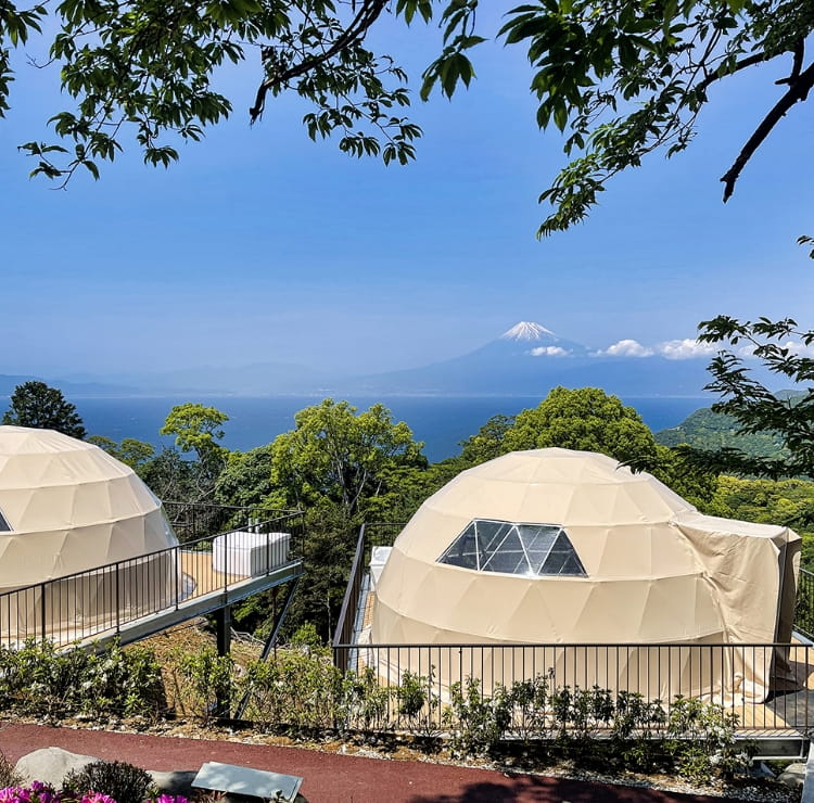 静岡県沼津のグランピング｜駿河湾と富士山の絶景を楽しむ【公式】天空テラス